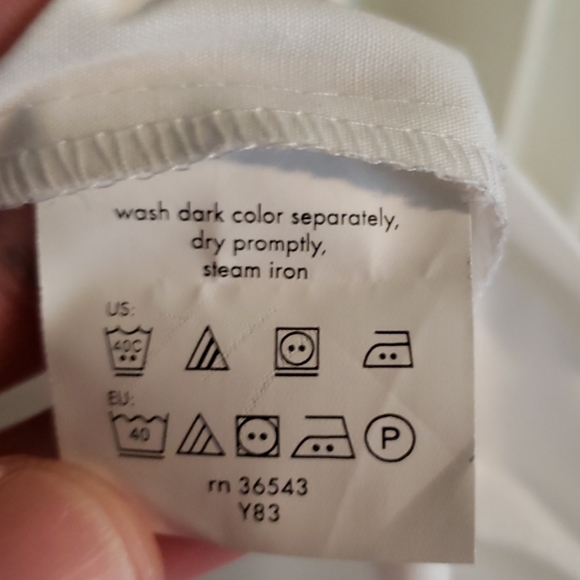 Van Heusen Button Down Dress Shirt 16.5 34/35 - Picture 4 of 4